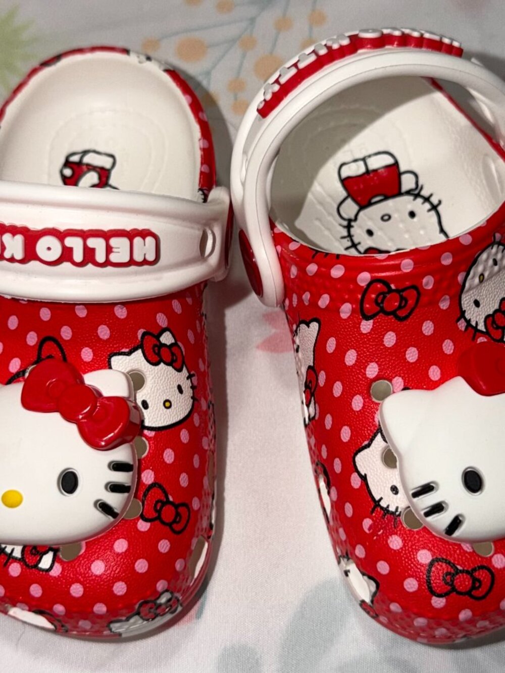 Hello Kitty Toddler Classic Crocs